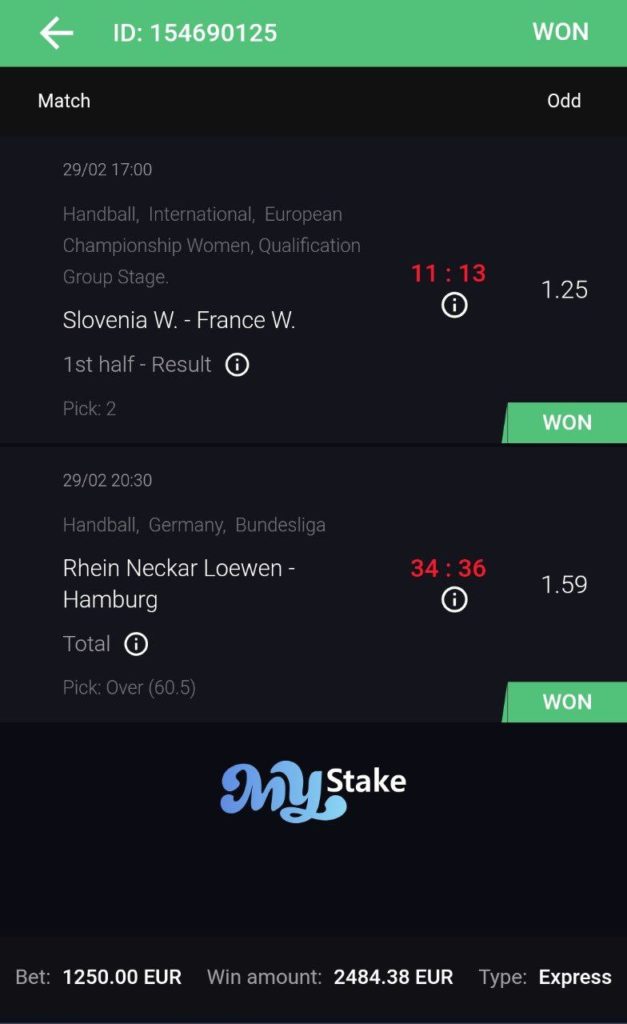 Telegram Handball Wett Tipps Frauen und Herren Bundesliga